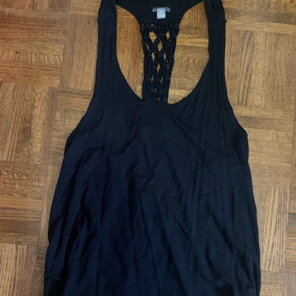 **2 for $20**🛍️ Aerie Black Sport/SleepTank Top XS - Picture 3 of 7